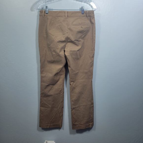 Lauren Ralph Lauren Adelle Women's Tan Straight Leg Jeans Size 6  102925-1235 - Picture 5 of 6